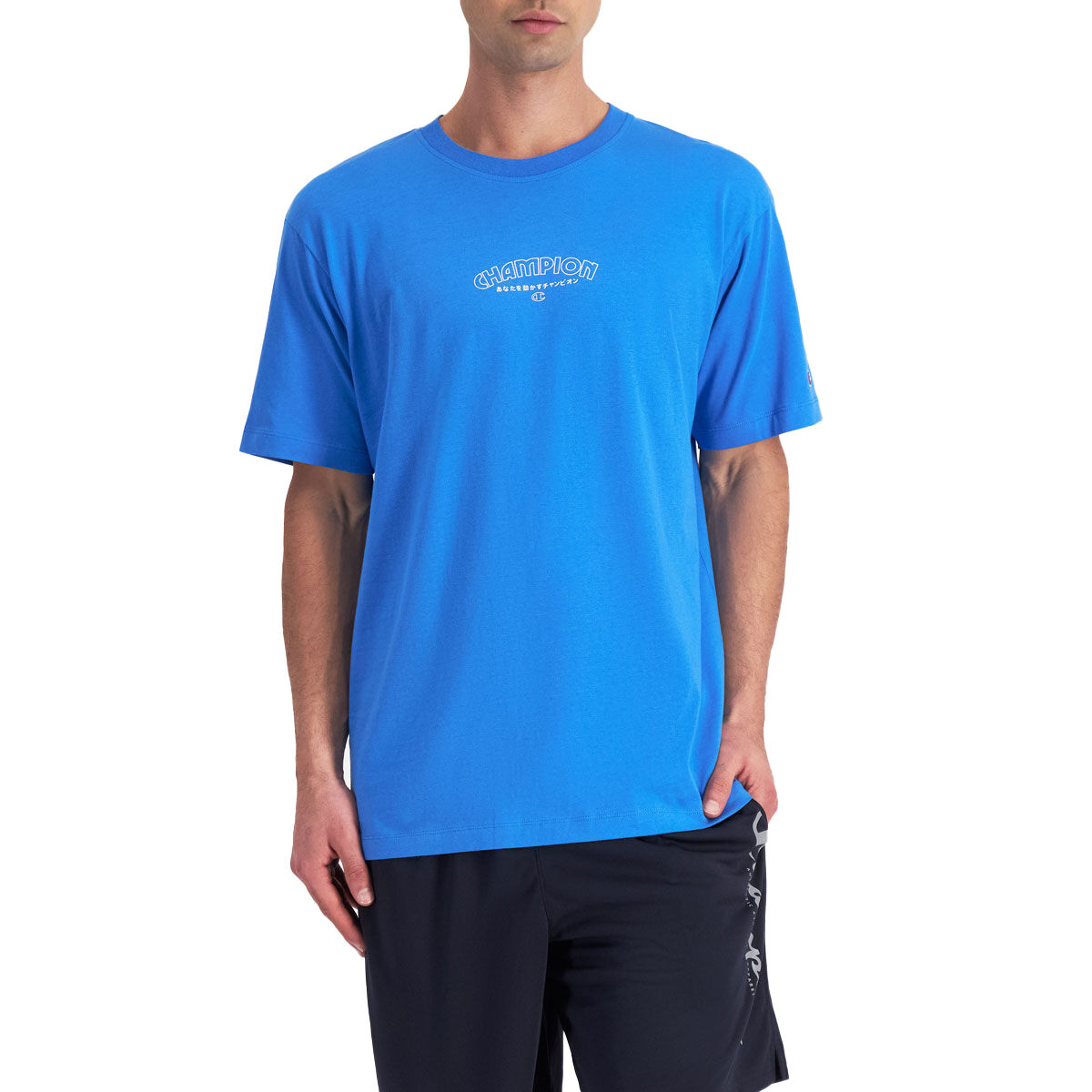 Champion Mens Graphic Short Sleeve Tee