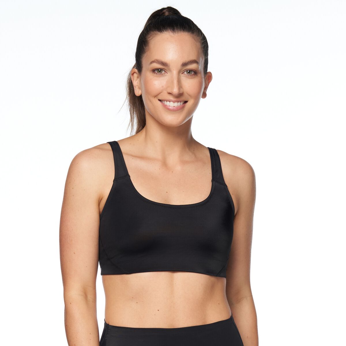 Ell/Voo Womens Acqua Crop Top