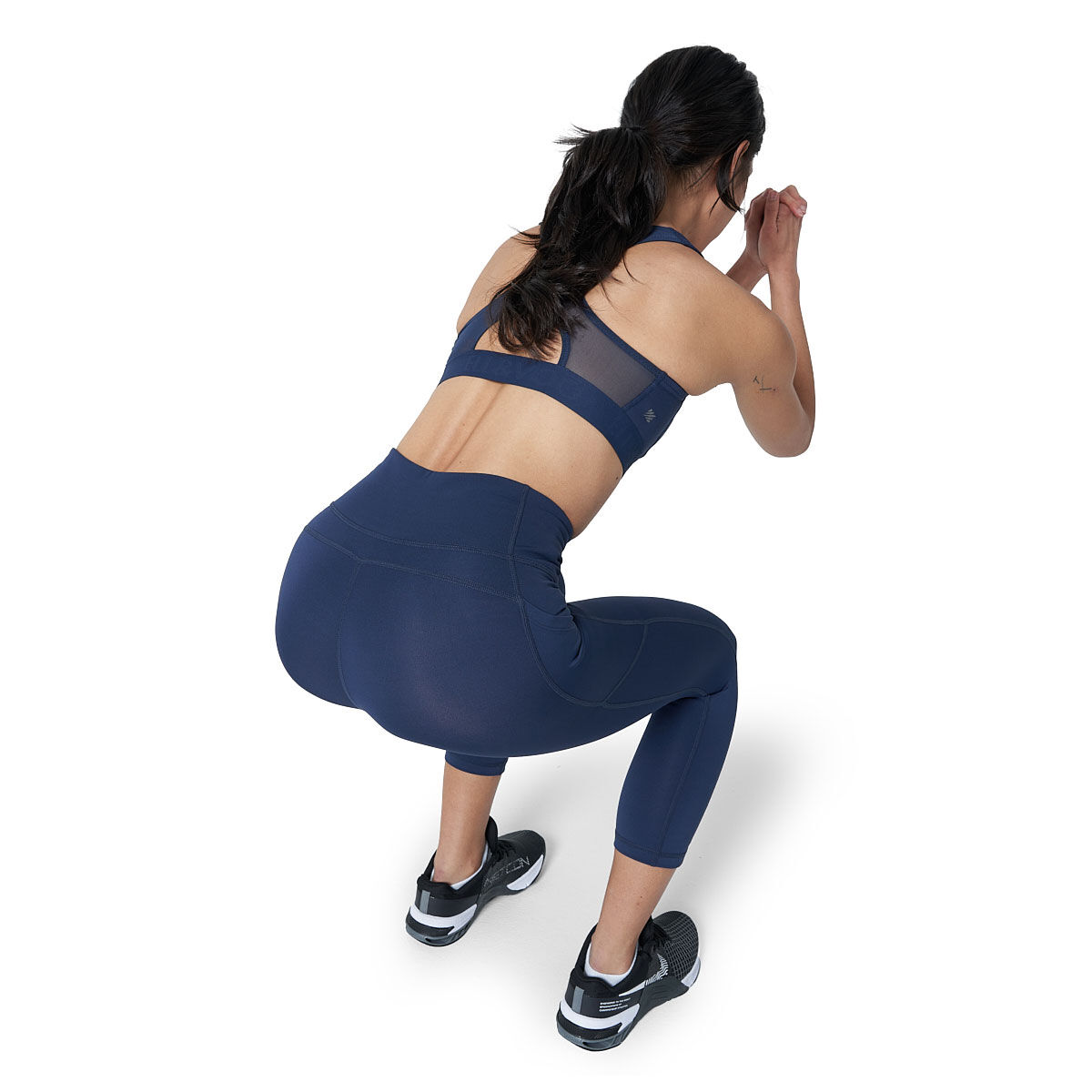 Ell/Voo Womens Essentials 3/4 Pocket Tights