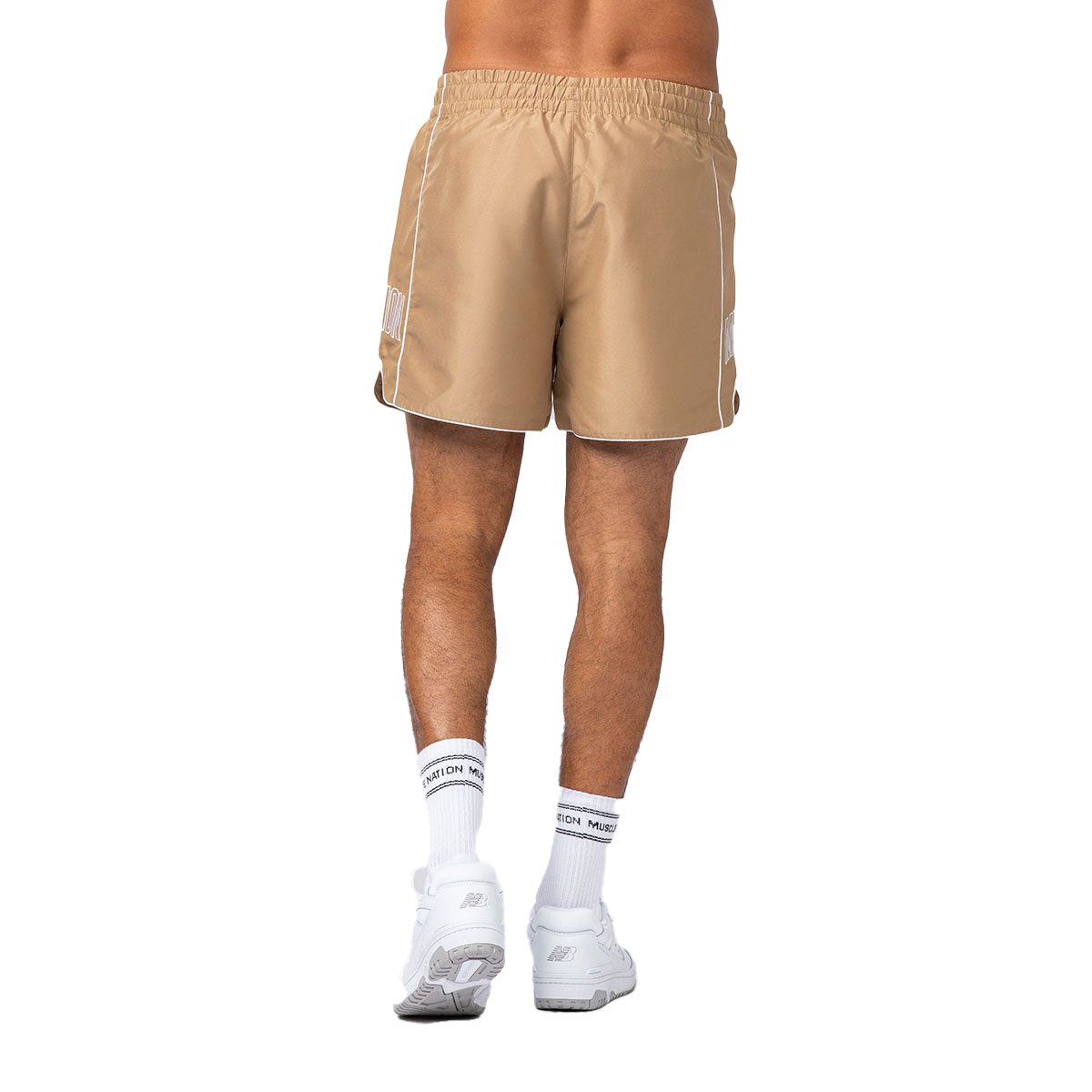 Muscle Nation Mens Round House 5 Inch Shorts