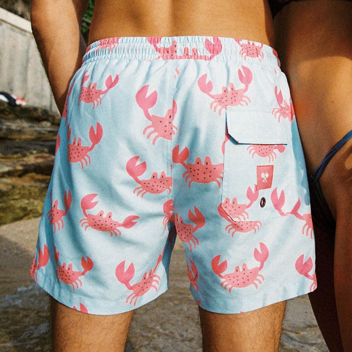 SKWOSH Mens Mr Pinchy Board Shorts