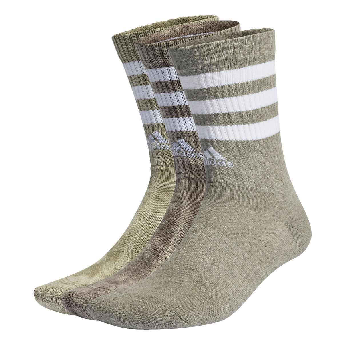 adidas 3-Stripes Stonewash Crew Socks