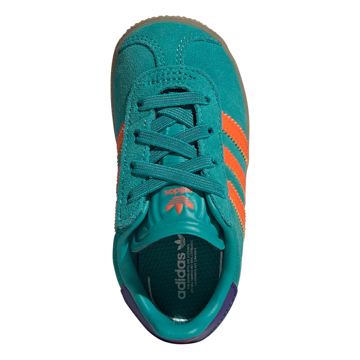 adidas Originals Gazelle Comfort Closure Elastic Laces Toddlers Shoes