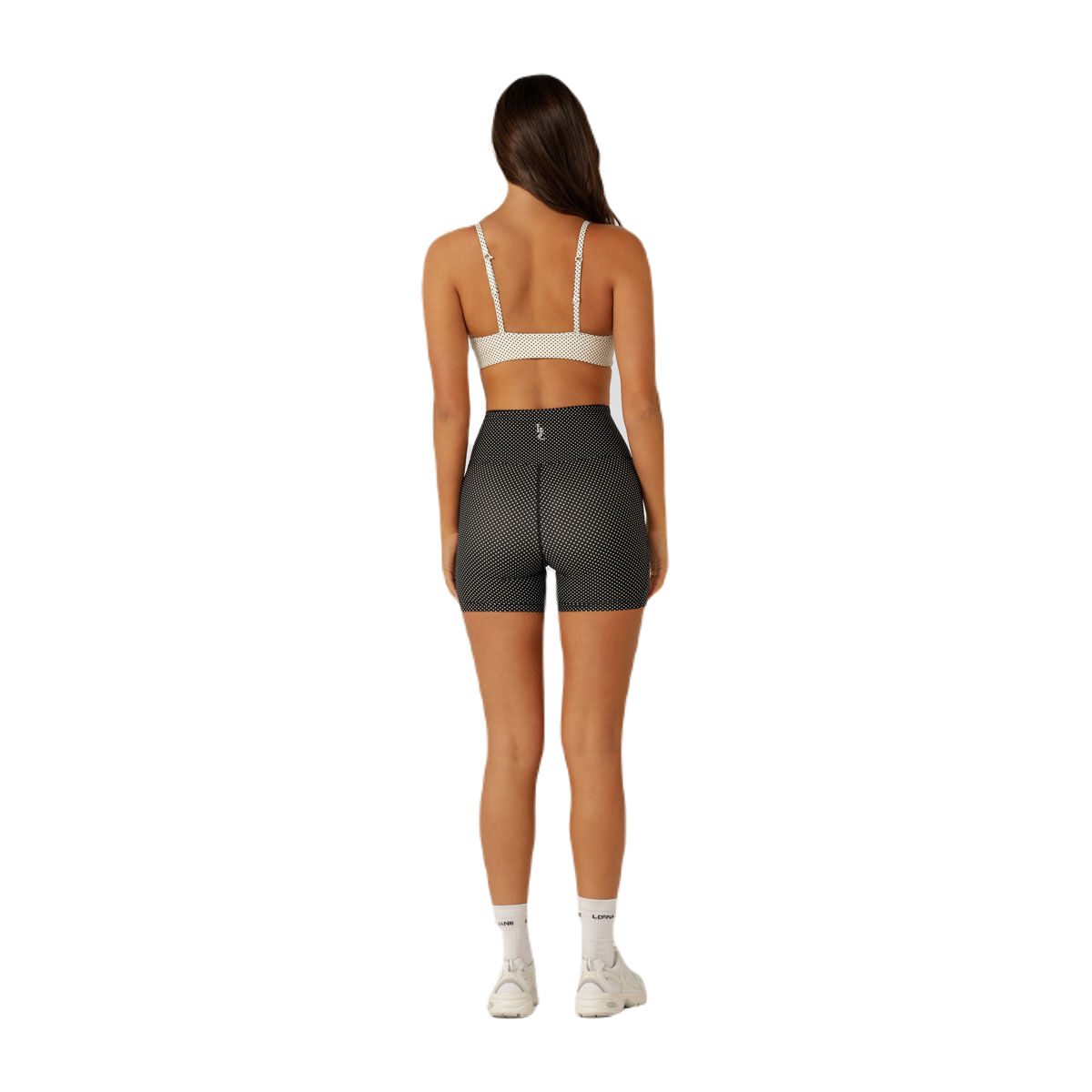 Lorna Jane Womens Sweet Thing Polka Dot 12cm Bike Shorts