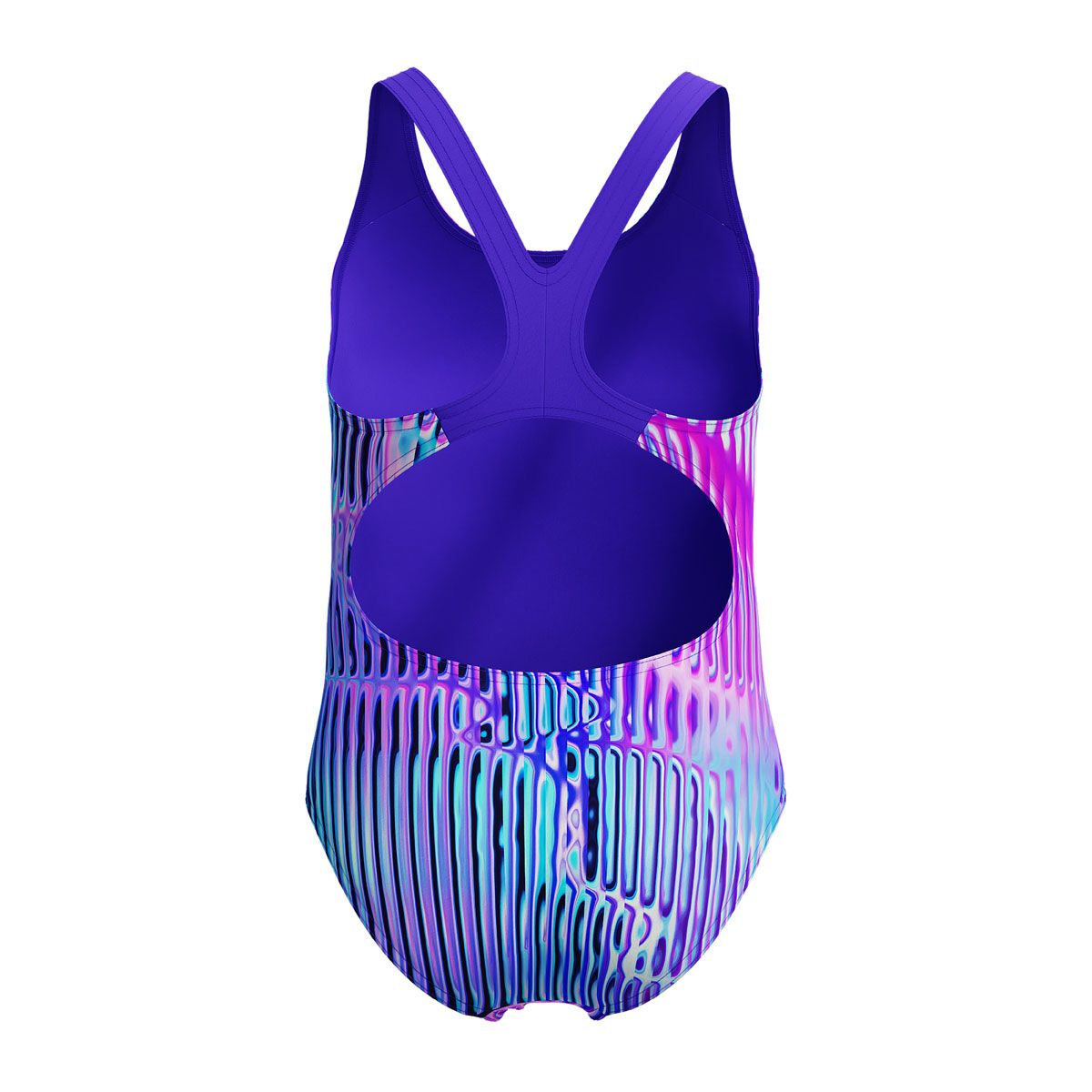 Speedo Girls Digi Allover Splashback One Piece Swimsuit