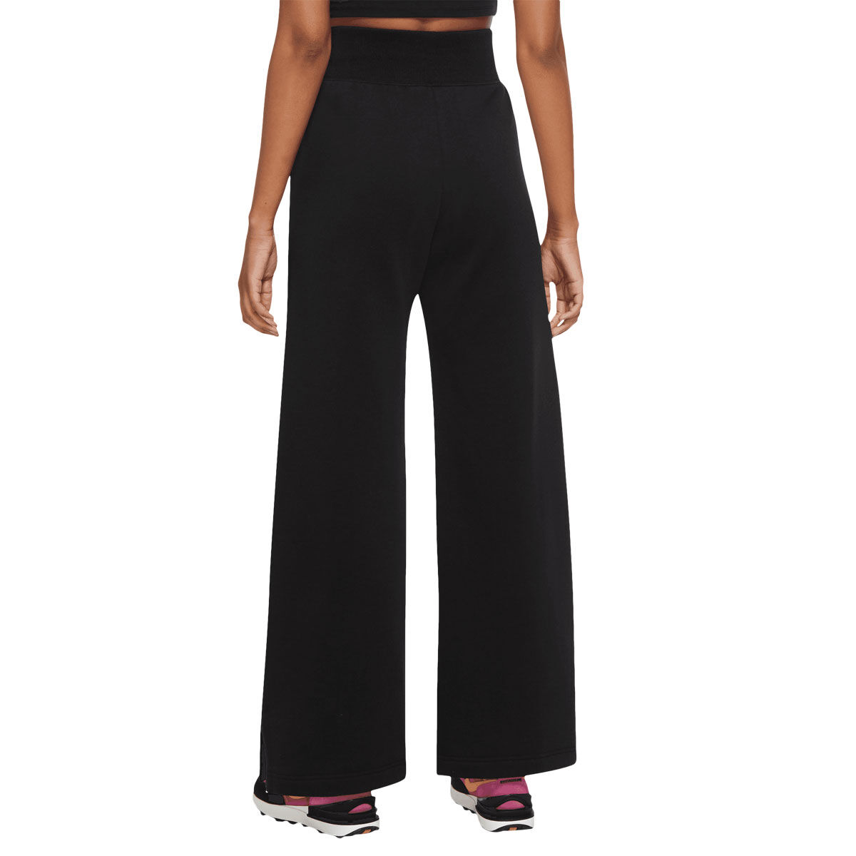 Nike Womens Phoenix Fleece High Rise Wide Leg Track Pants