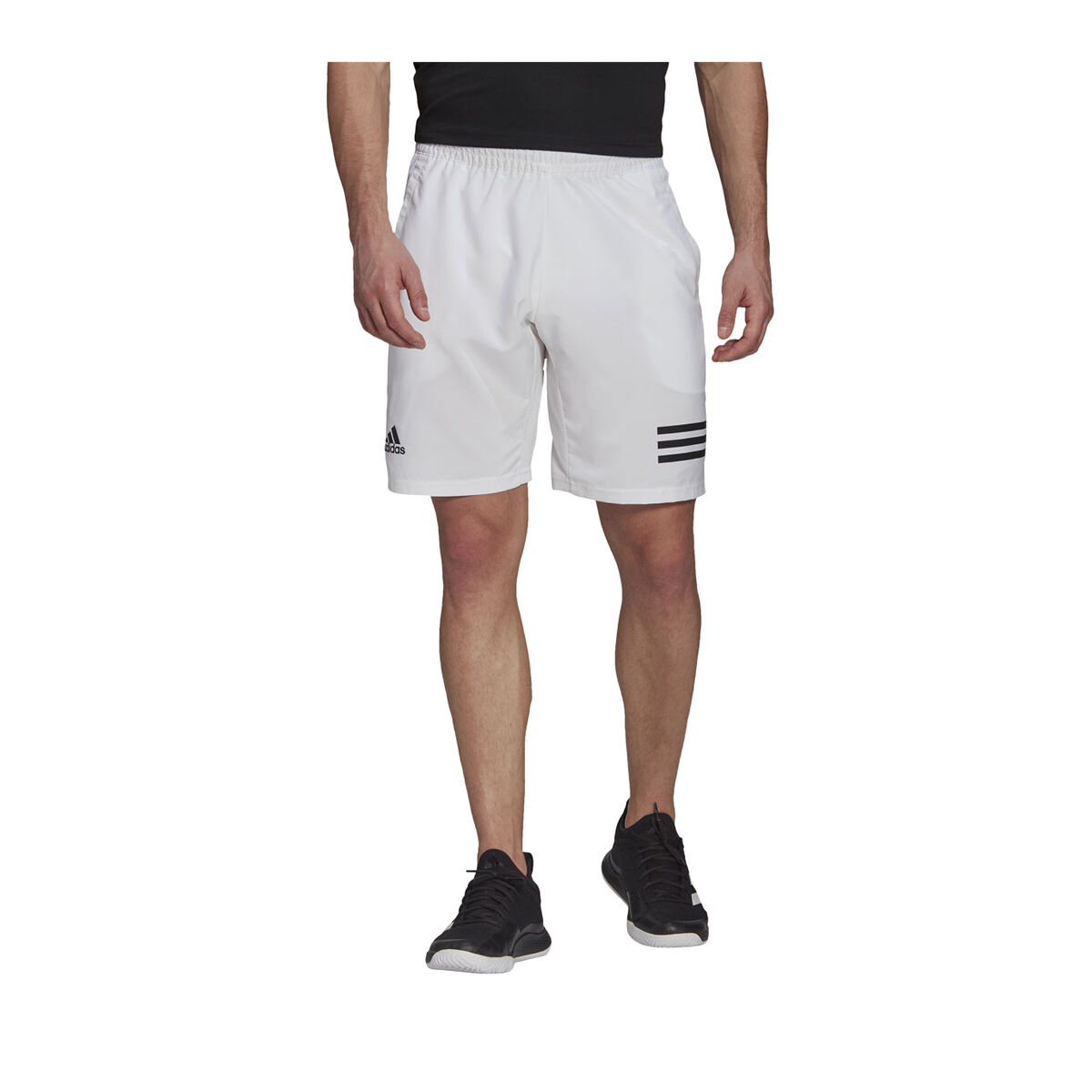 adidas Mens AEROREADY Club 3-Stripes Tennis Shorts