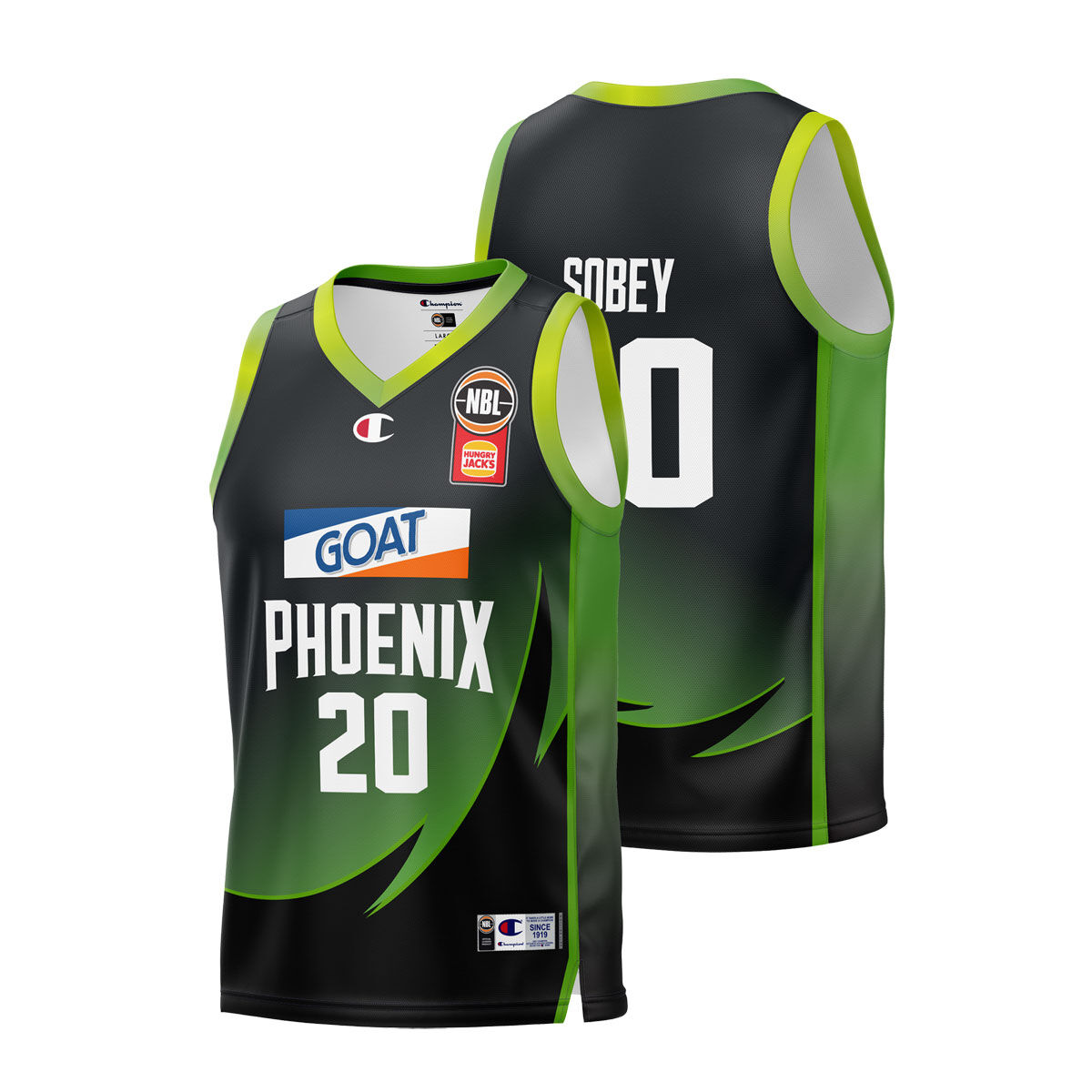 South East Melbourne Phoenix Mens Nathan Sobey Home 2024 Basketball Jersey