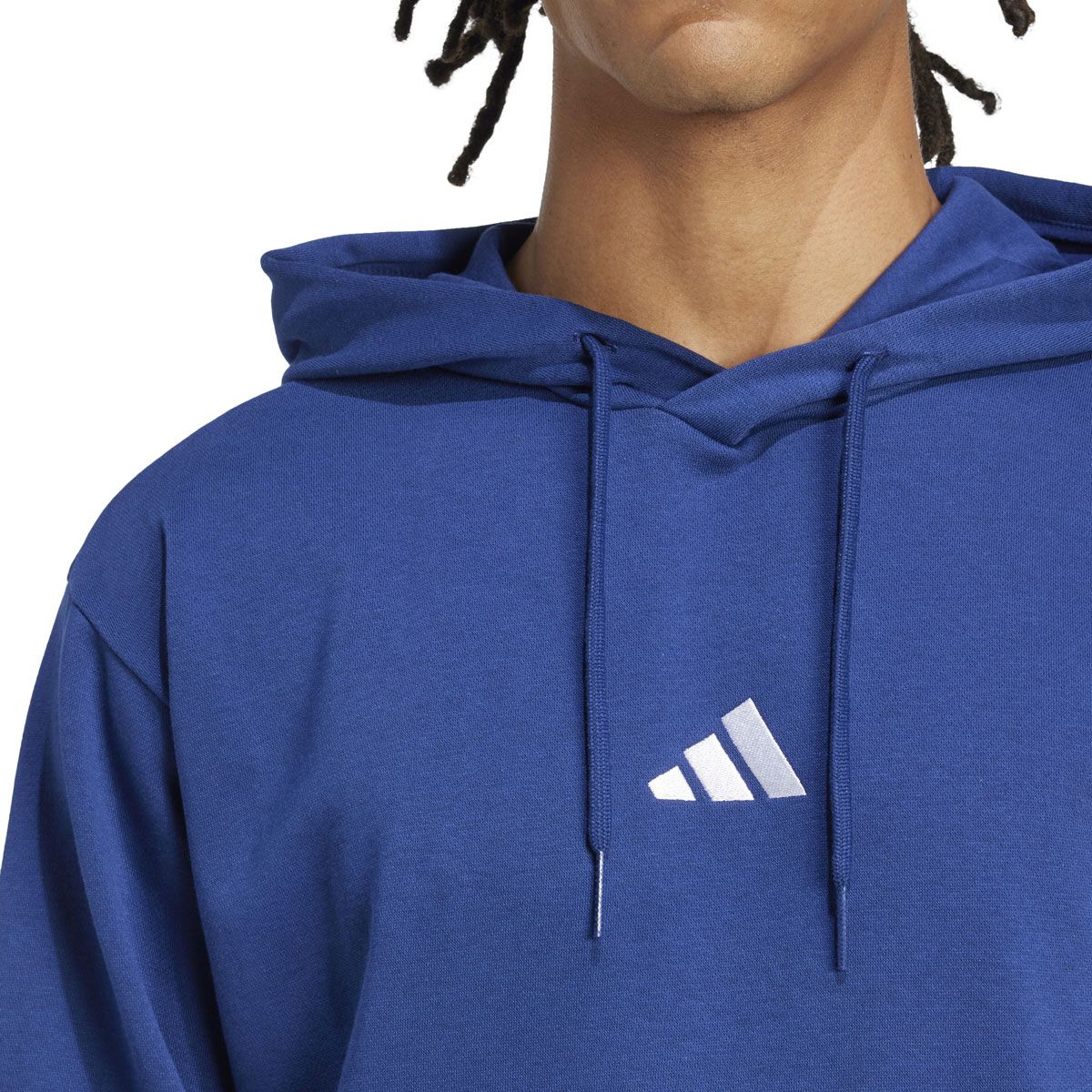 adidas Mens Essentials Feel Cozy Fleece Pullover Hoodie