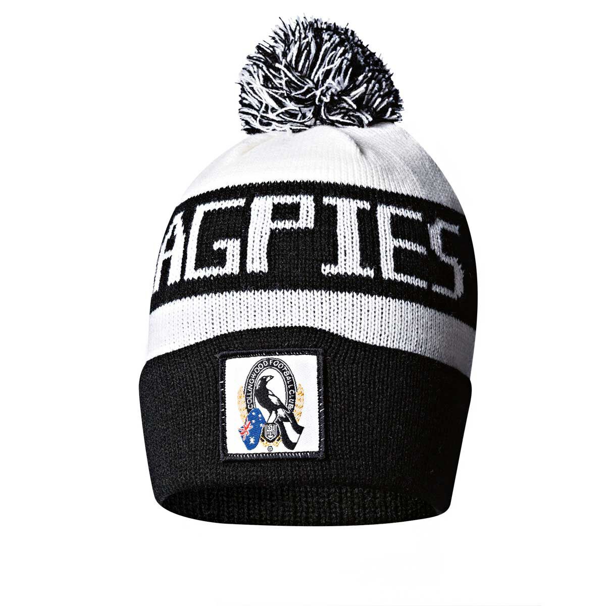 Collingwood Magpie Bar Beanie