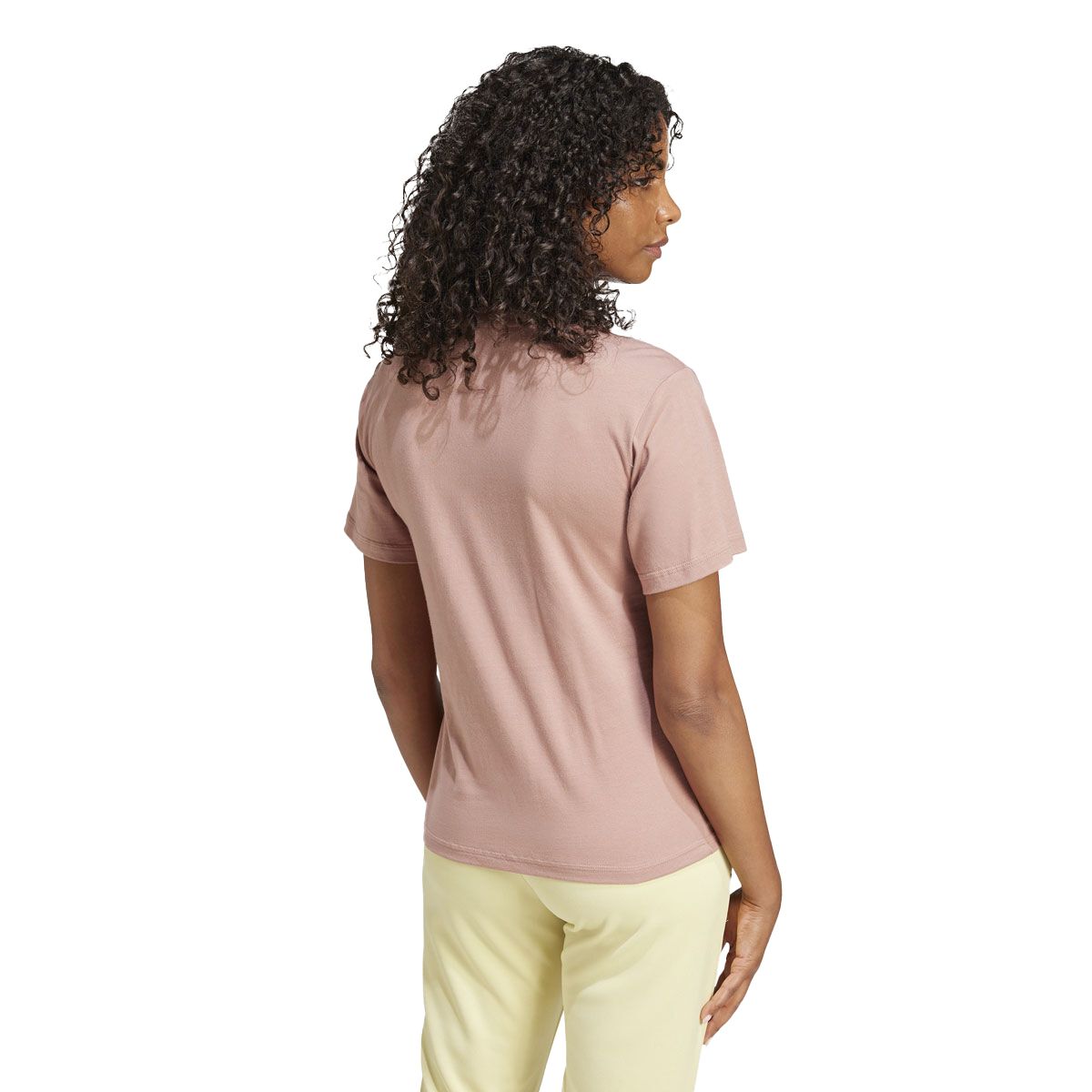 adidas Womens Essentials Small Logo Cotton Tee