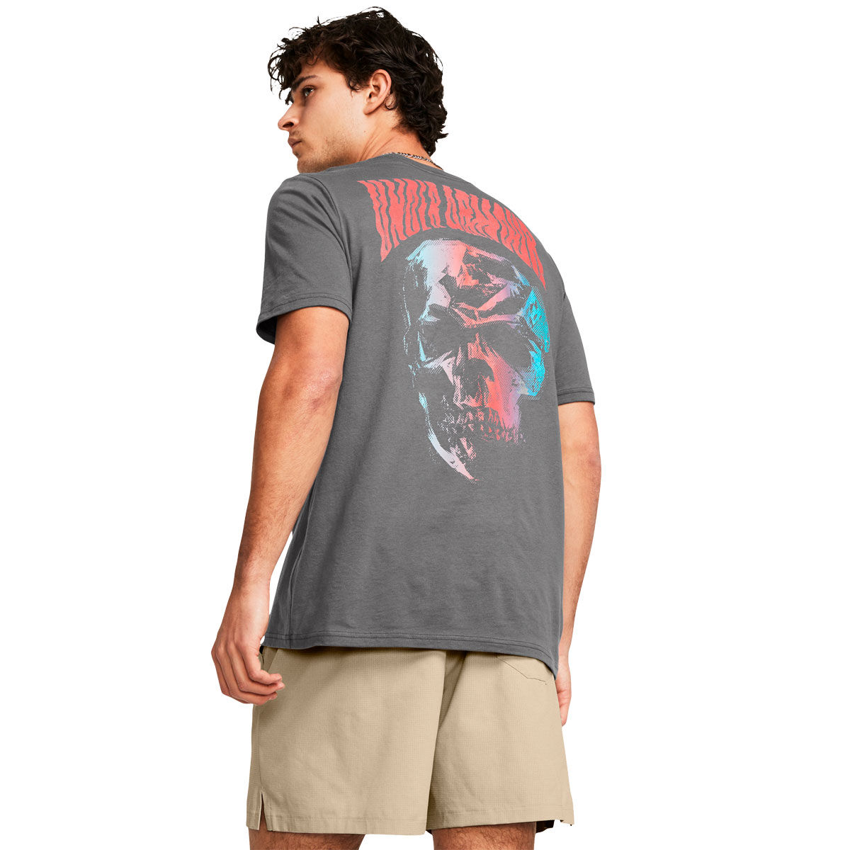 Under Armour Mens Dusk To Dawn Skull Tee