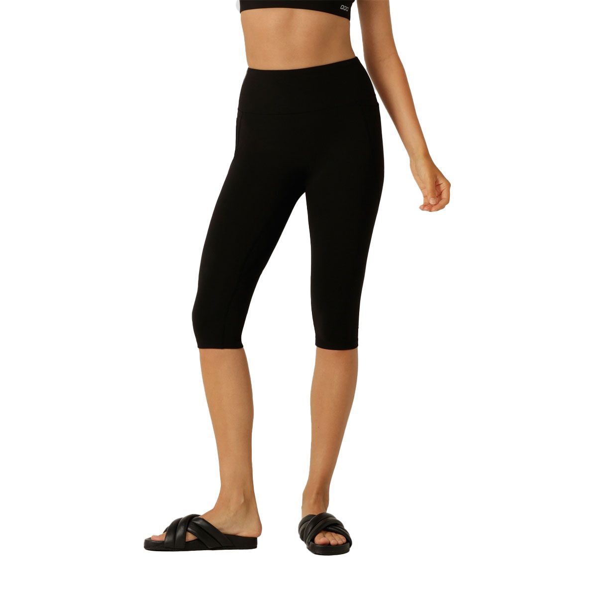 Lorna Jane Womens Amy Phone Pocket 3/4 Tech Tights