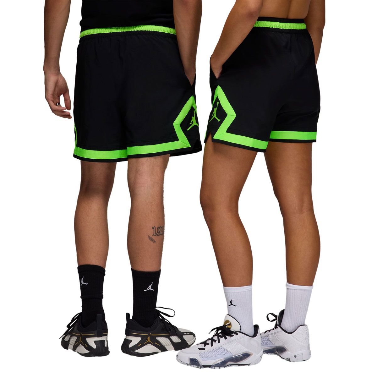 Jordan Mens Dri-FIT Woven Diamond Basketball Shorts