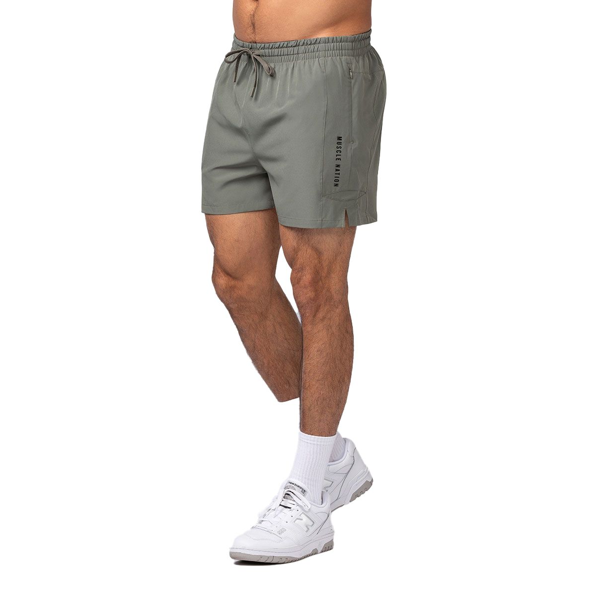 Muscle Nation Mens Streamline 3 Inch Training Shorts