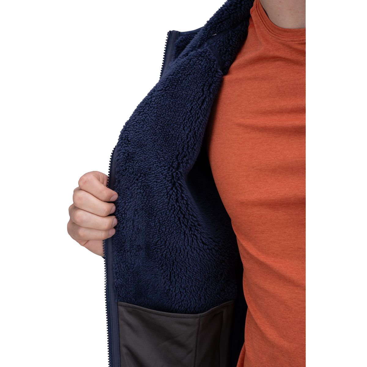 macpac Mens Mountain Hooded Fleece Jacket