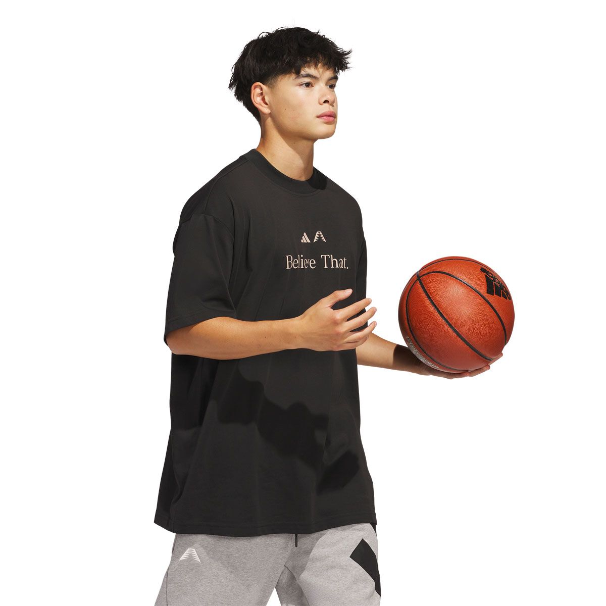 adidas Mens Anthony Edwards Believe Tee