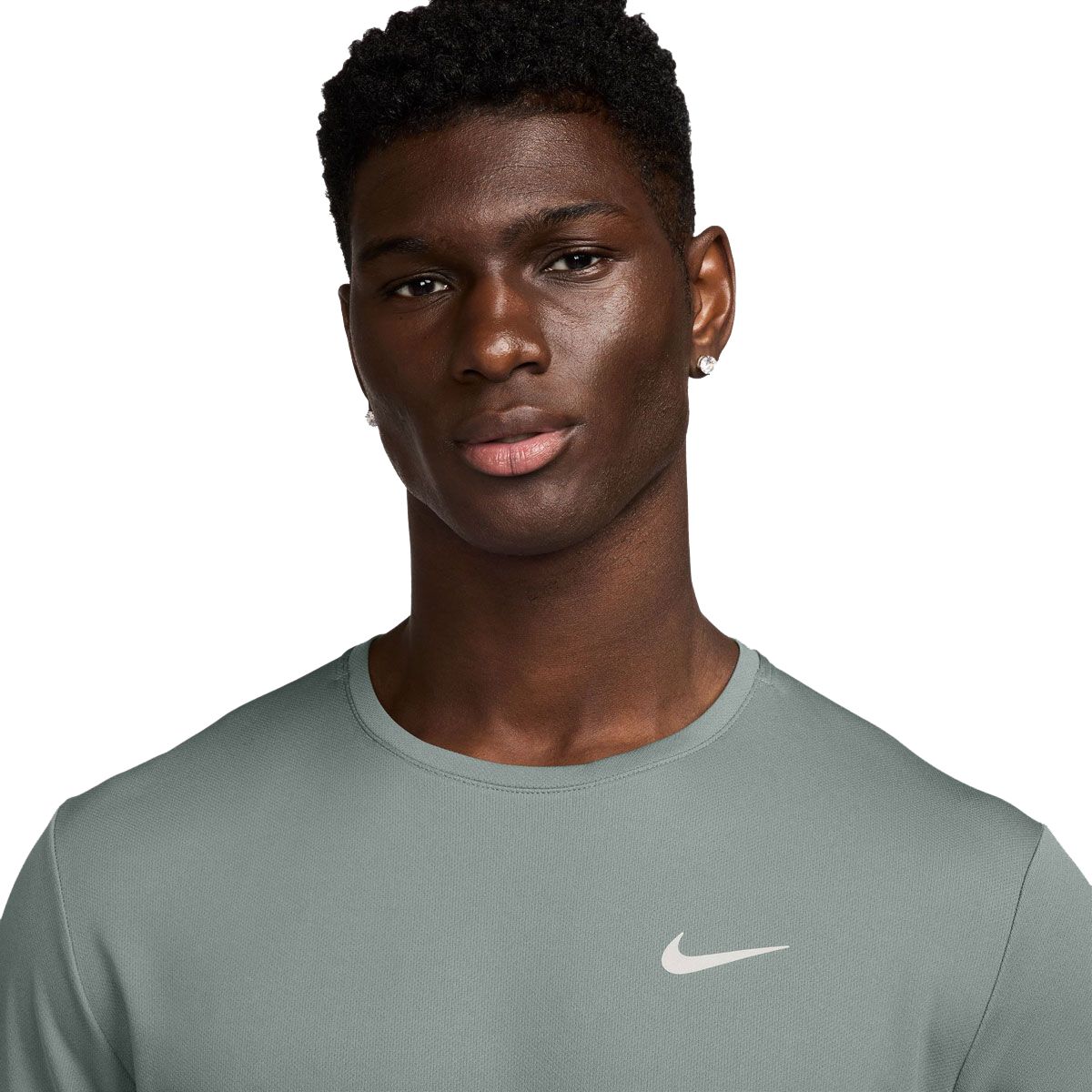 Nike Mens Miler Dri-FIT UV Running Tee