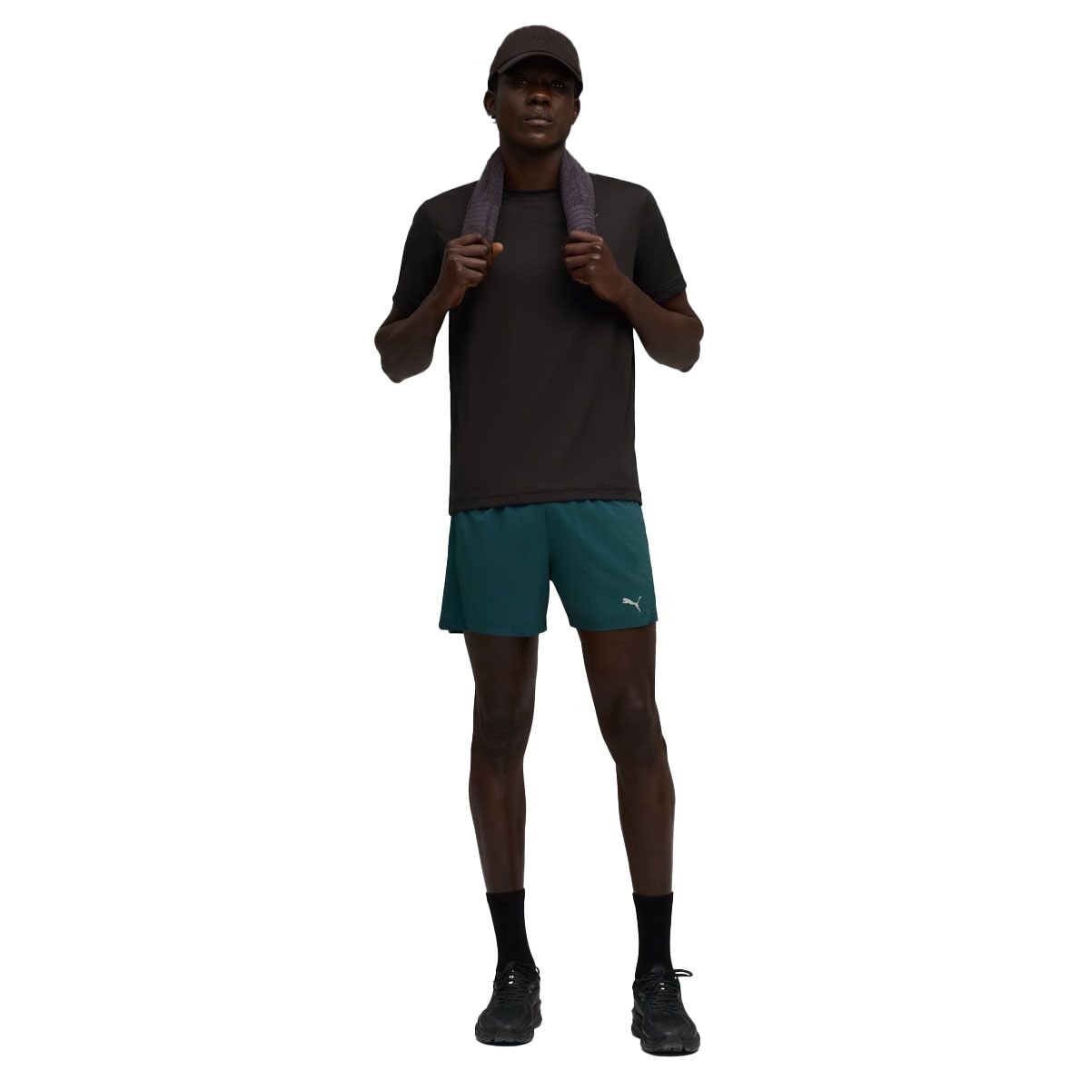 PUMA Mens Running Faster Graphic Tee