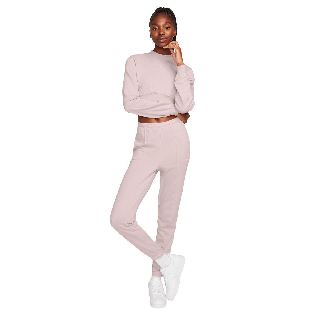 Nike Womens Sportswear Chill Terry High Rise Track Pants