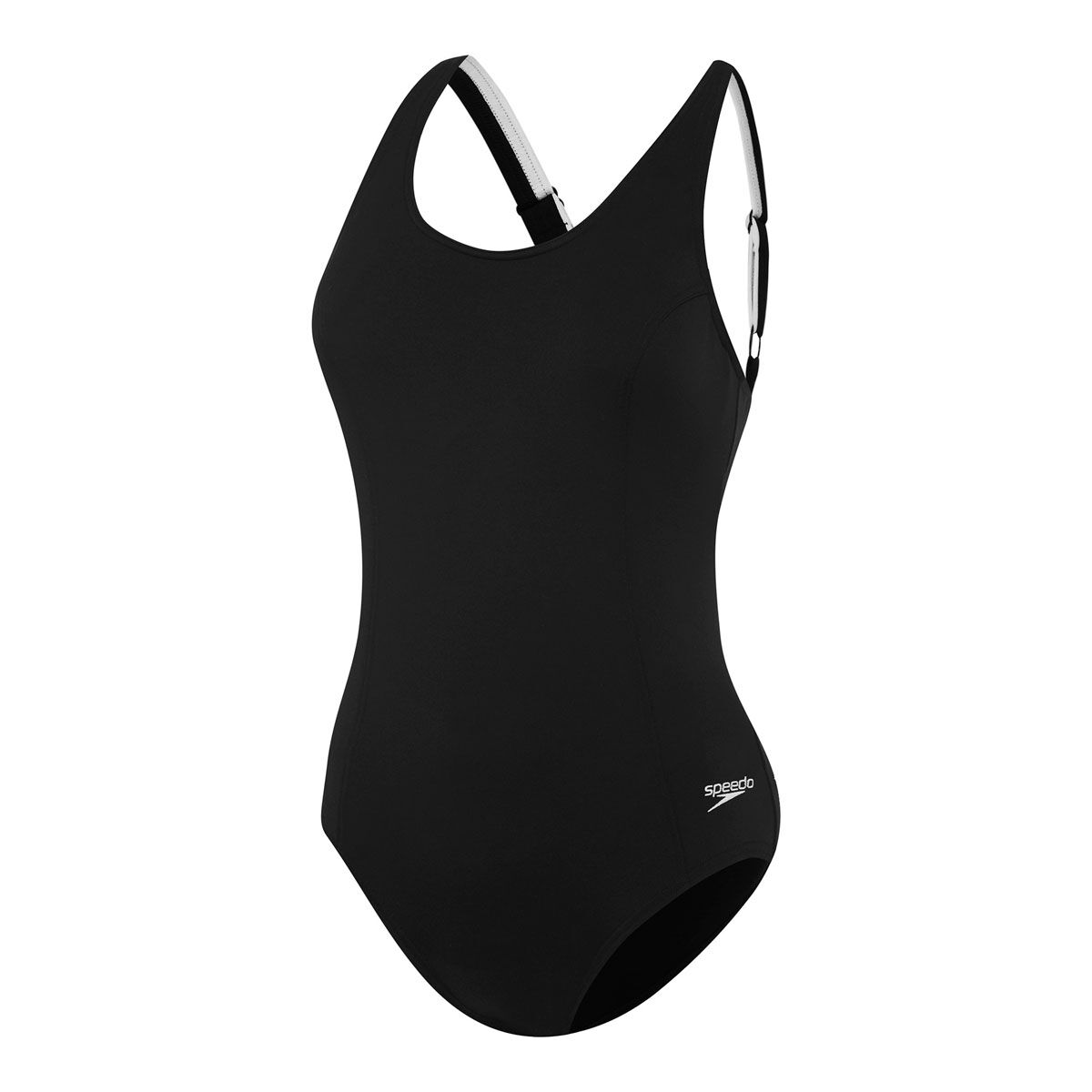 Speedo Womens Concealed D Cup Tank One Piece Swimsuit