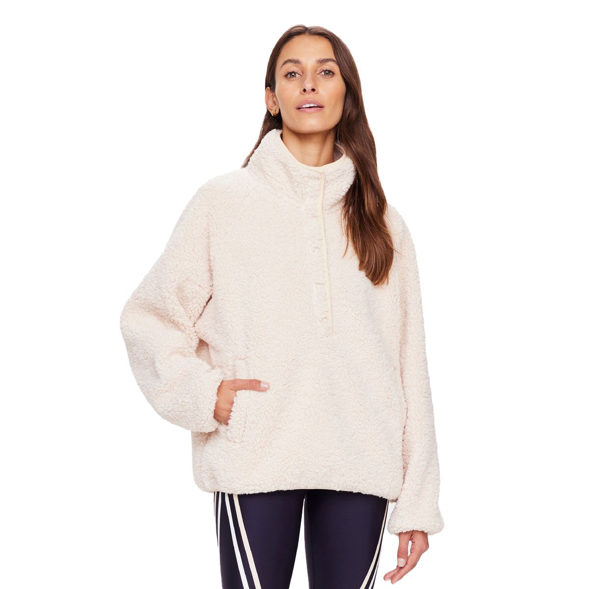The Upside Womens Harlow Fleece Pullover