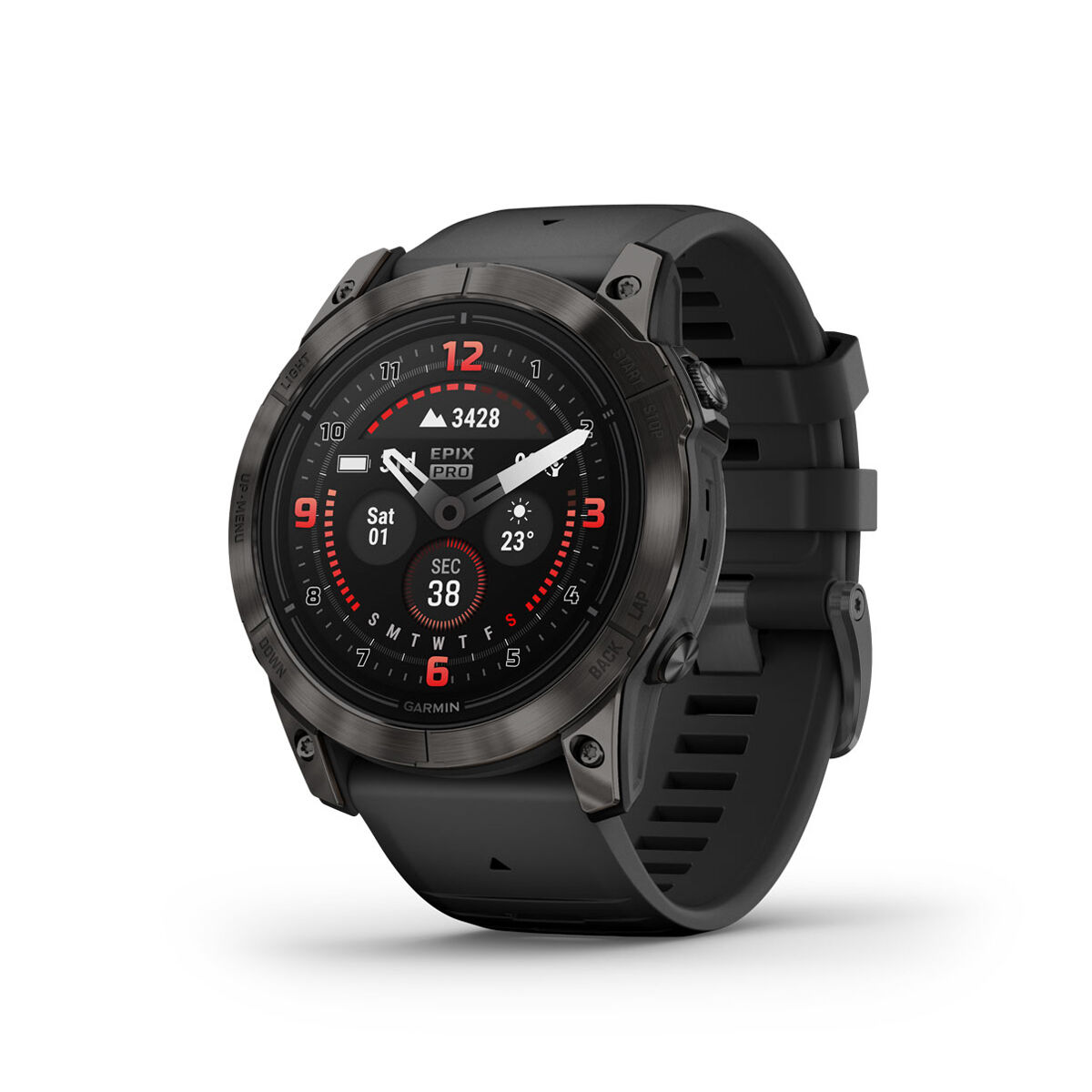 Garmin Epix Pro Gen 2 51mm Sapphire Watch - Carbon Gray