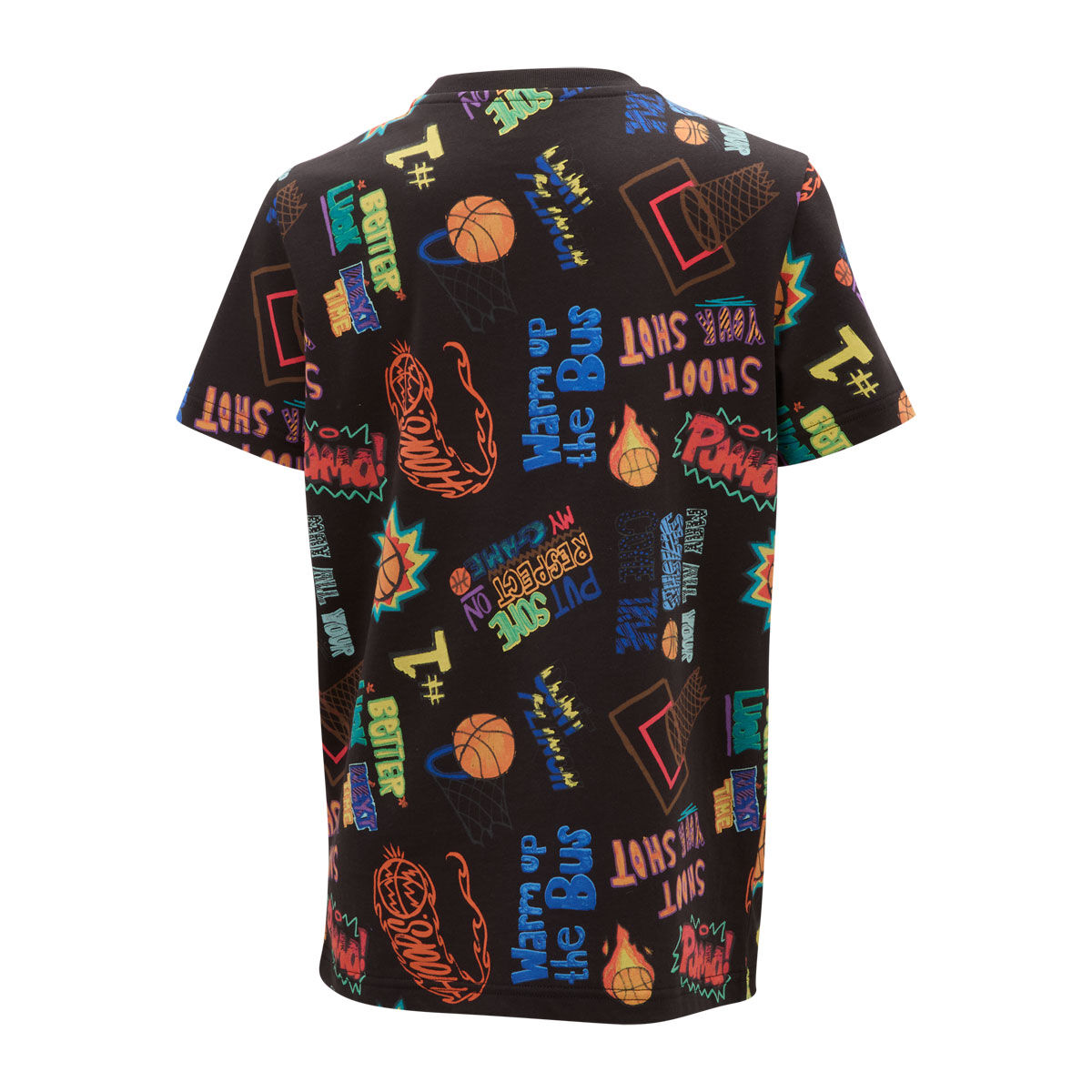 Puma Kids Junior Hoops Graphic Tee