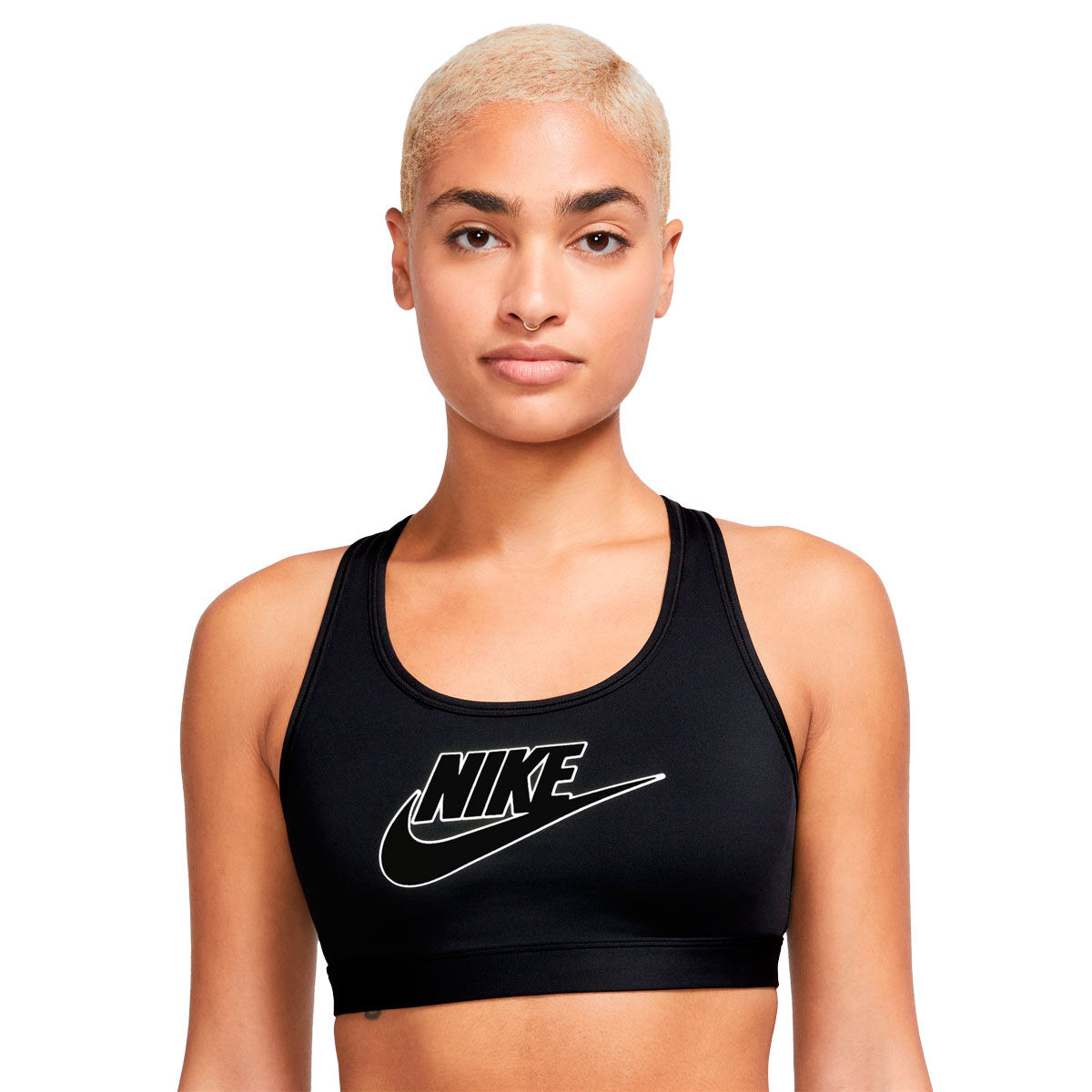 Nike Womens Swoosh Dri-FIT Medium Support Padded Sports Bra