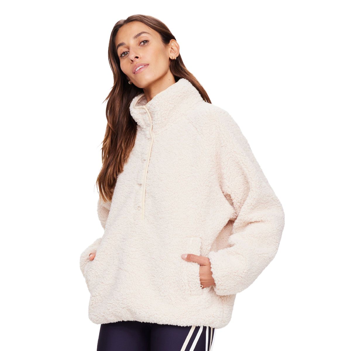The Upside Womens Harlow Fleece Pullover