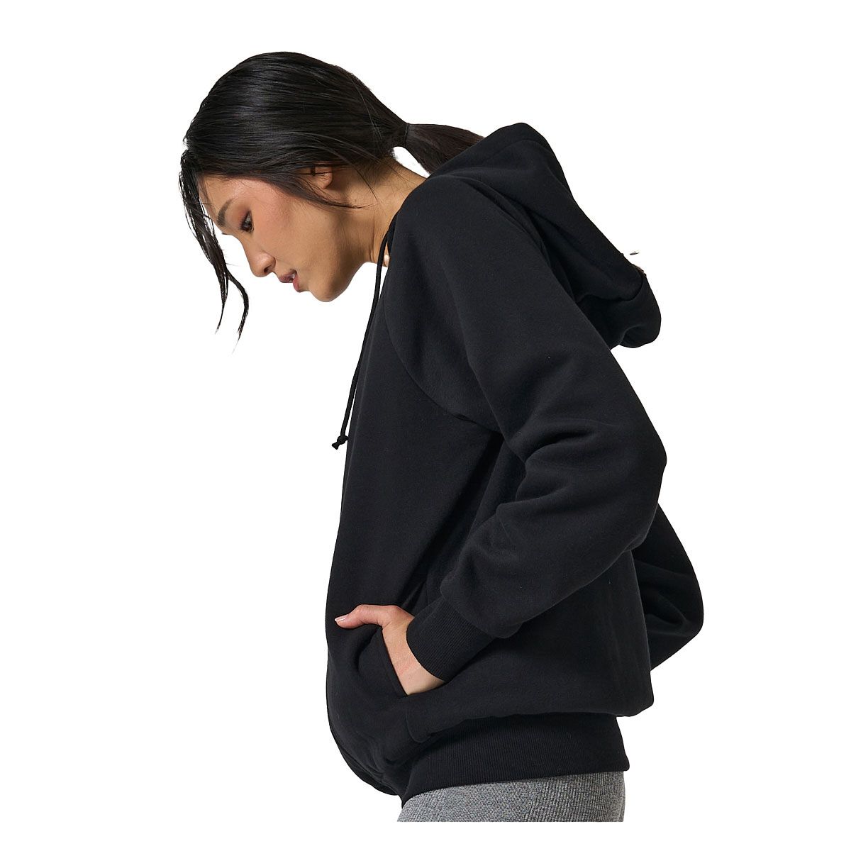 Ell/Voo Womens Mae Fleece Full Zip Hoodie