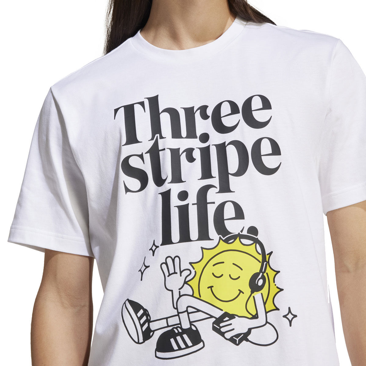 adidas Mens Positivity Graphic Tee