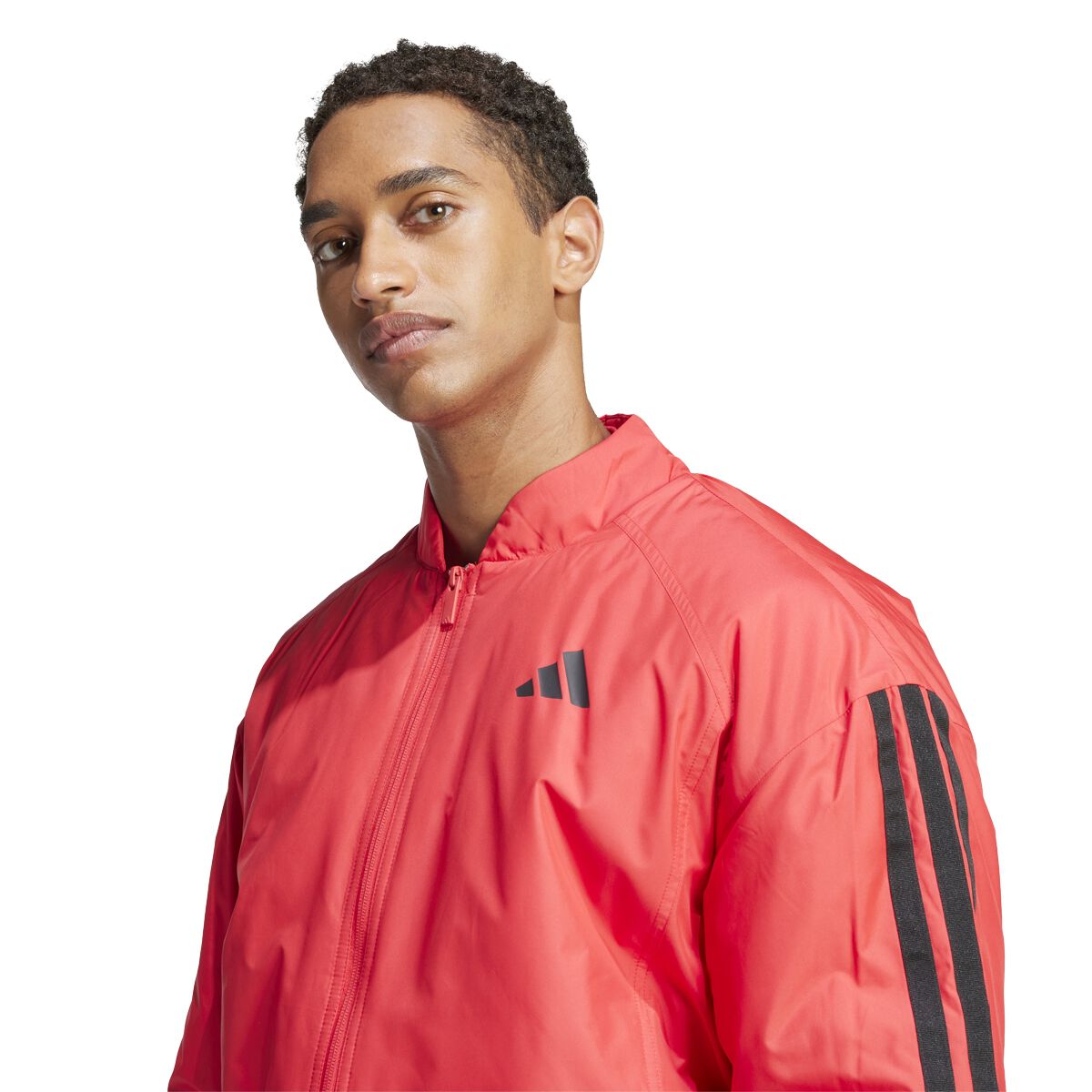 Adidas Mens Essentials 3 Stripes Insulated Bomber Jacket