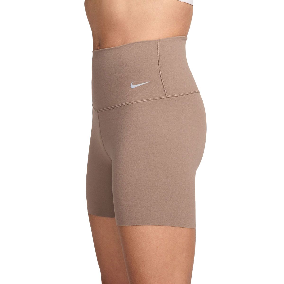 Nike Zenvy Womens Gentle Support High Waisted 5 Inch Biker Shorts