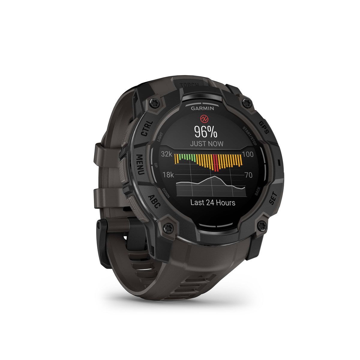 Garmin Instinct 3 50mm AMOLED Watch - Black