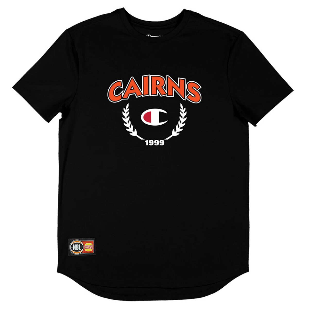 Cairns Taipans Mens 2025/26 Courtside Tee Black L