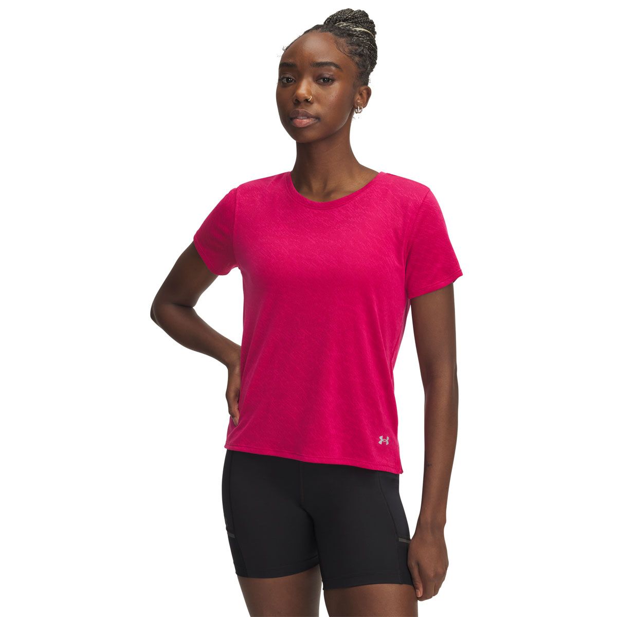 Under Armour Womens Launch Camo Running Tee