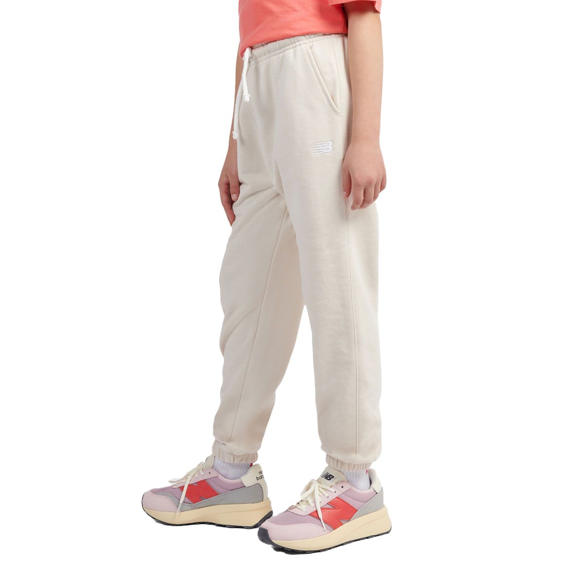 New Balance Junior French Terry Small Logo