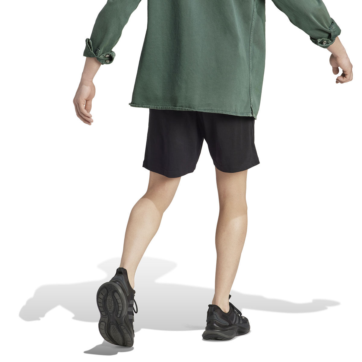 adidas Mens AEROREADY Essentials Single Jersey Linear Logo Shorts