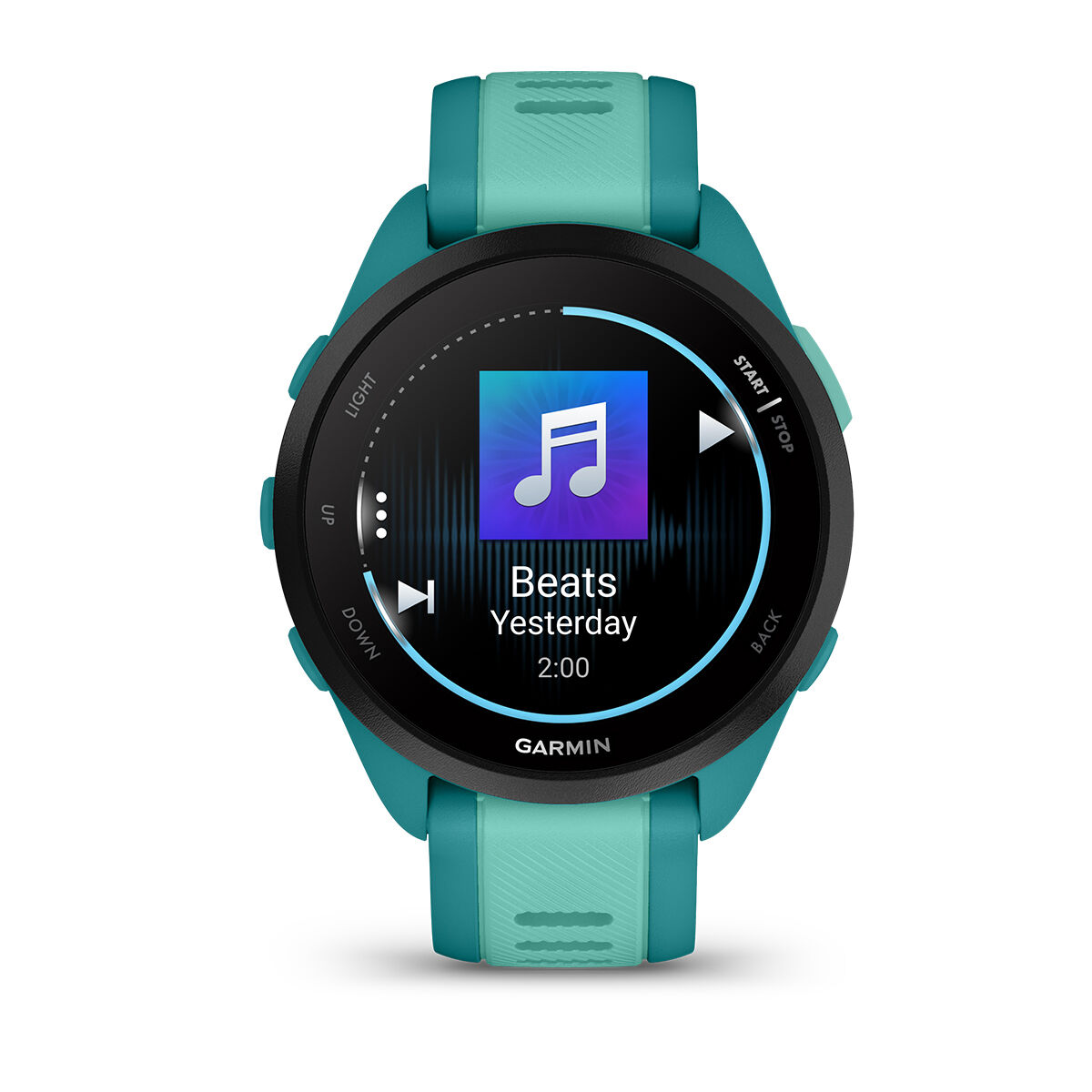Garmin Forerunner 165 Music Watch - Turquoise