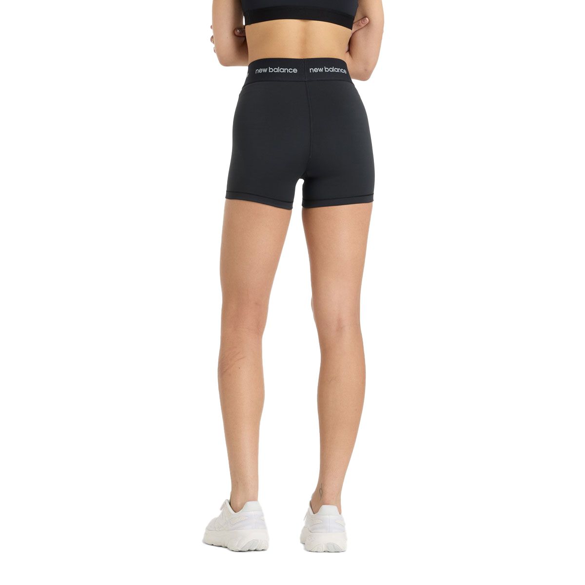 New Balance Womens NB Sleek High Rise 3 Inch Sport Shorts