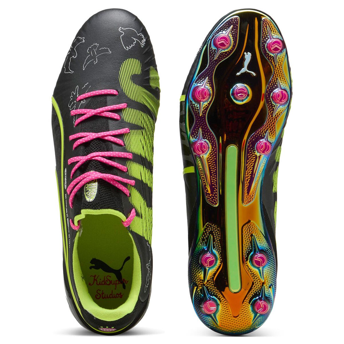 Puma King Ultimate X KIDSUPER FG/AG Football Boots