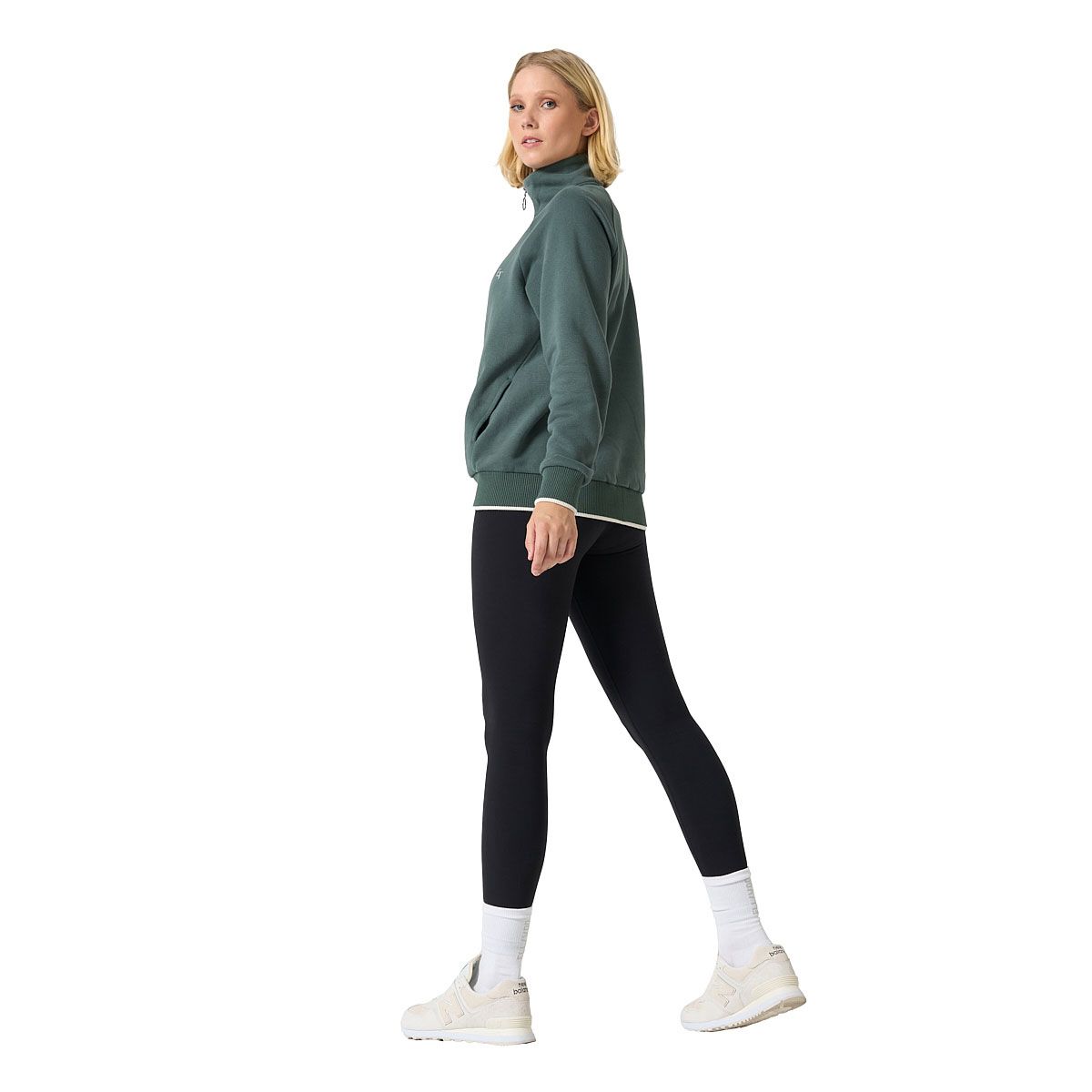 Ell/Voo Womens Freja Fleece 1/4 Zip Pullover