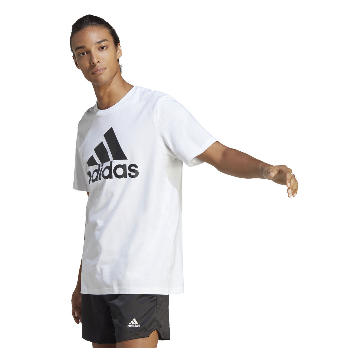 adidas Mens Essentials Big Logo Tee