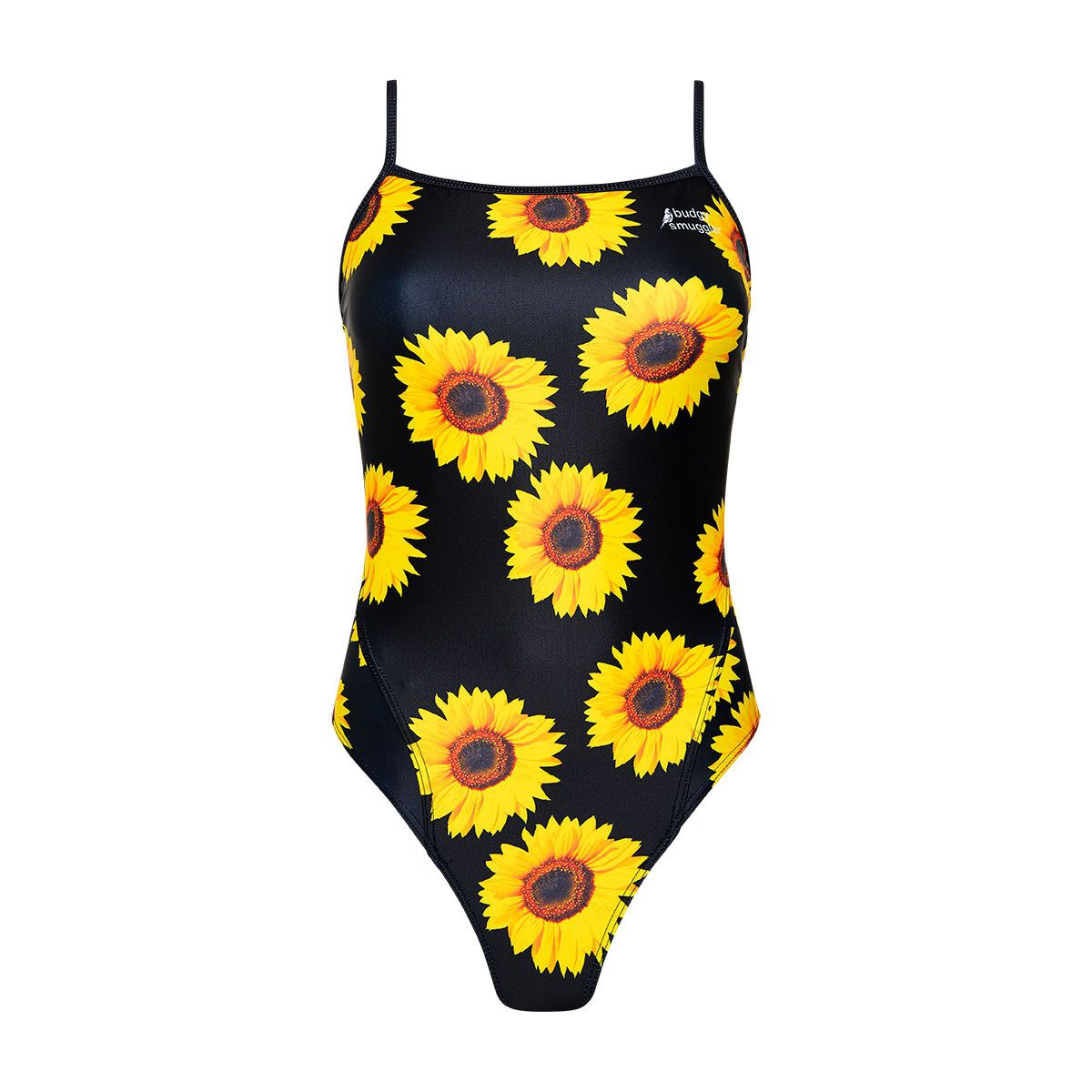Budgy Smuggler Womens Sunflowers One Piece Swimsuit