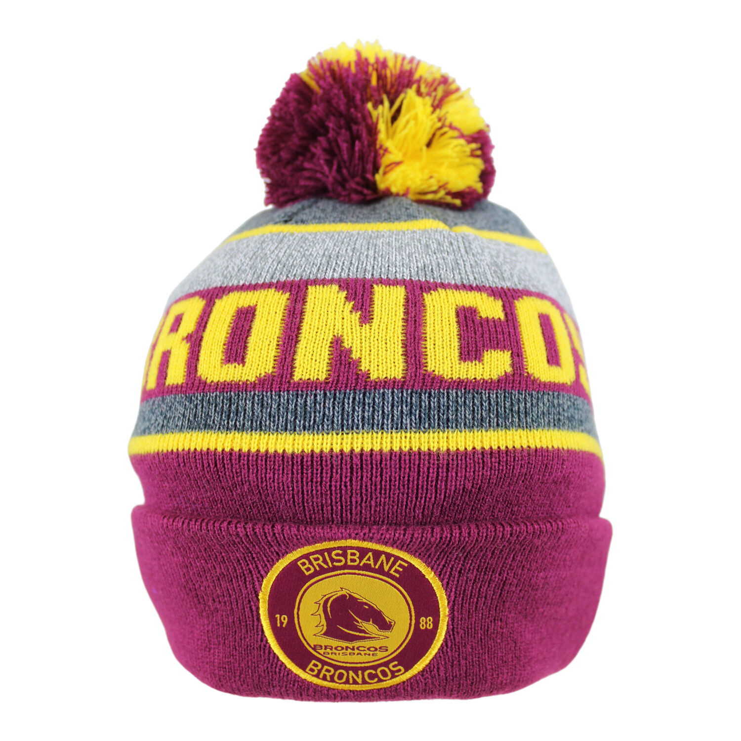 Brisbane Broncos Tundra Adult Beanie
