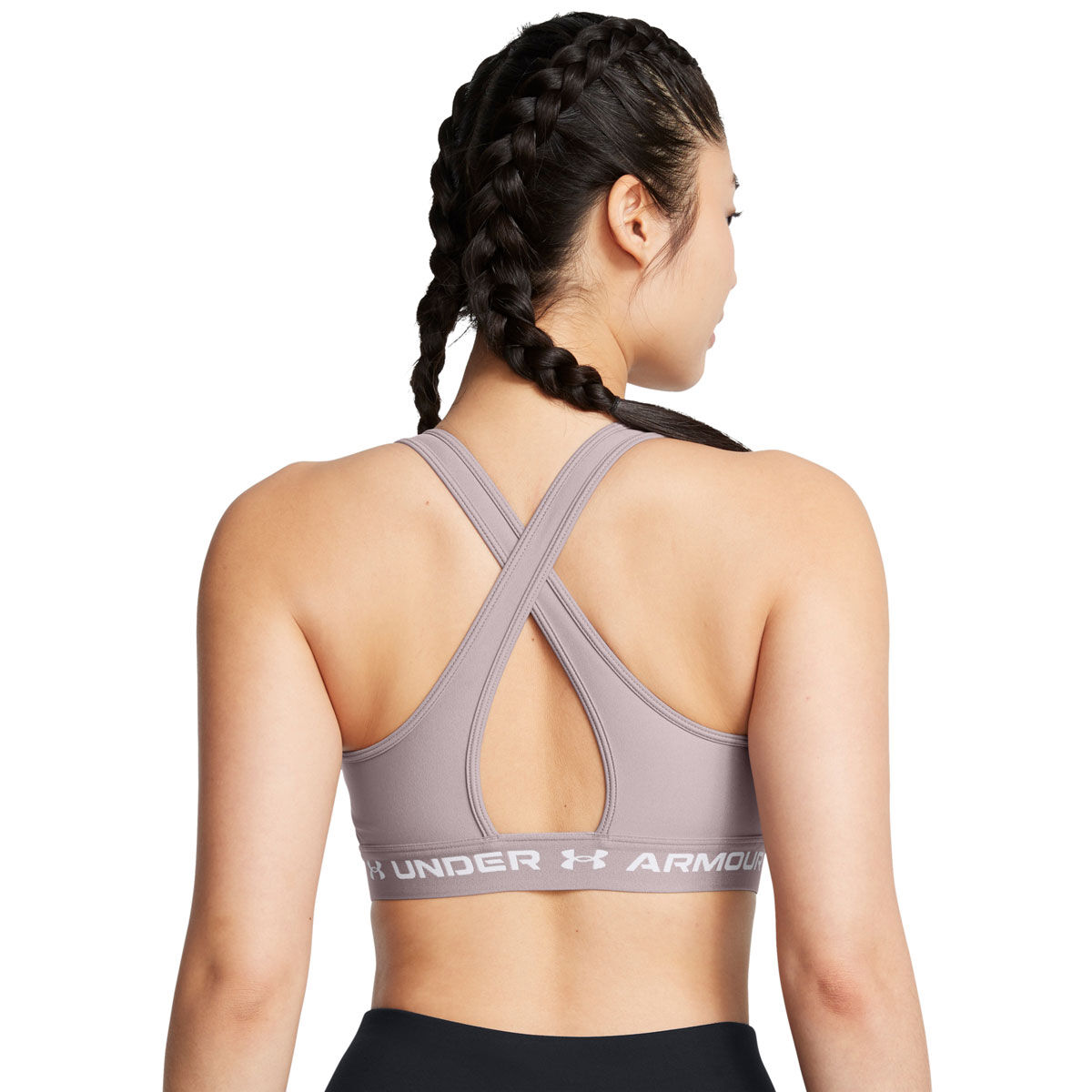 Under Armour Womens Crossback Mid Support Sports Bra