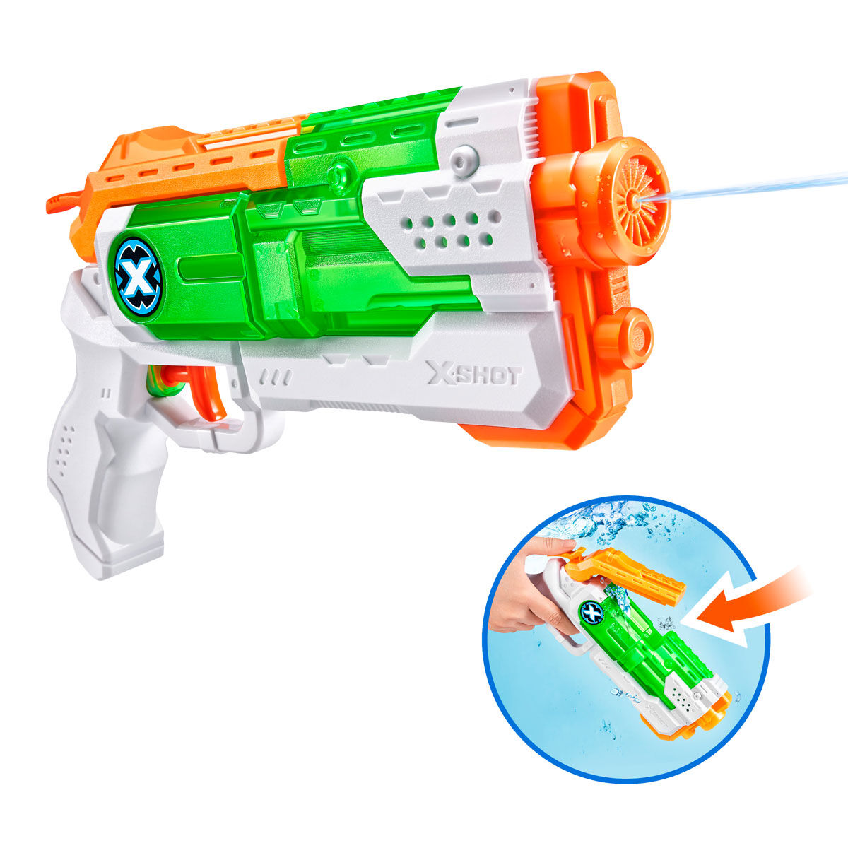 X-Shot Water Fast Fill Blaster Soaker Small