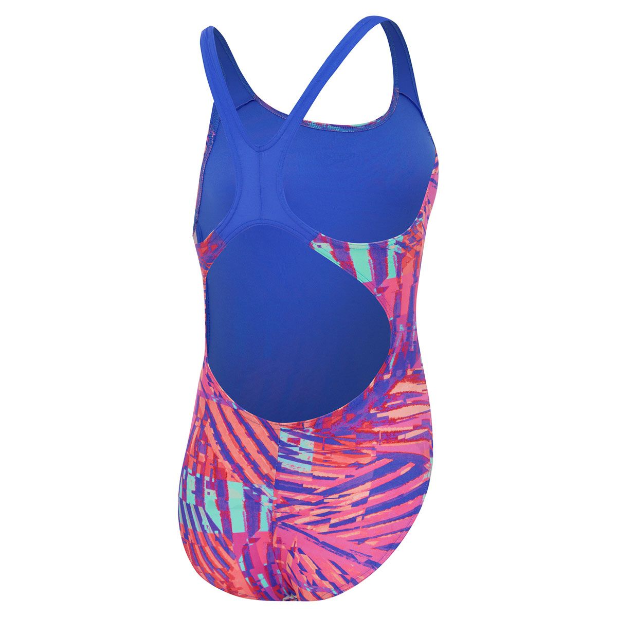Speedo Girls Digital All Over Splashback One Piece Swimsuit