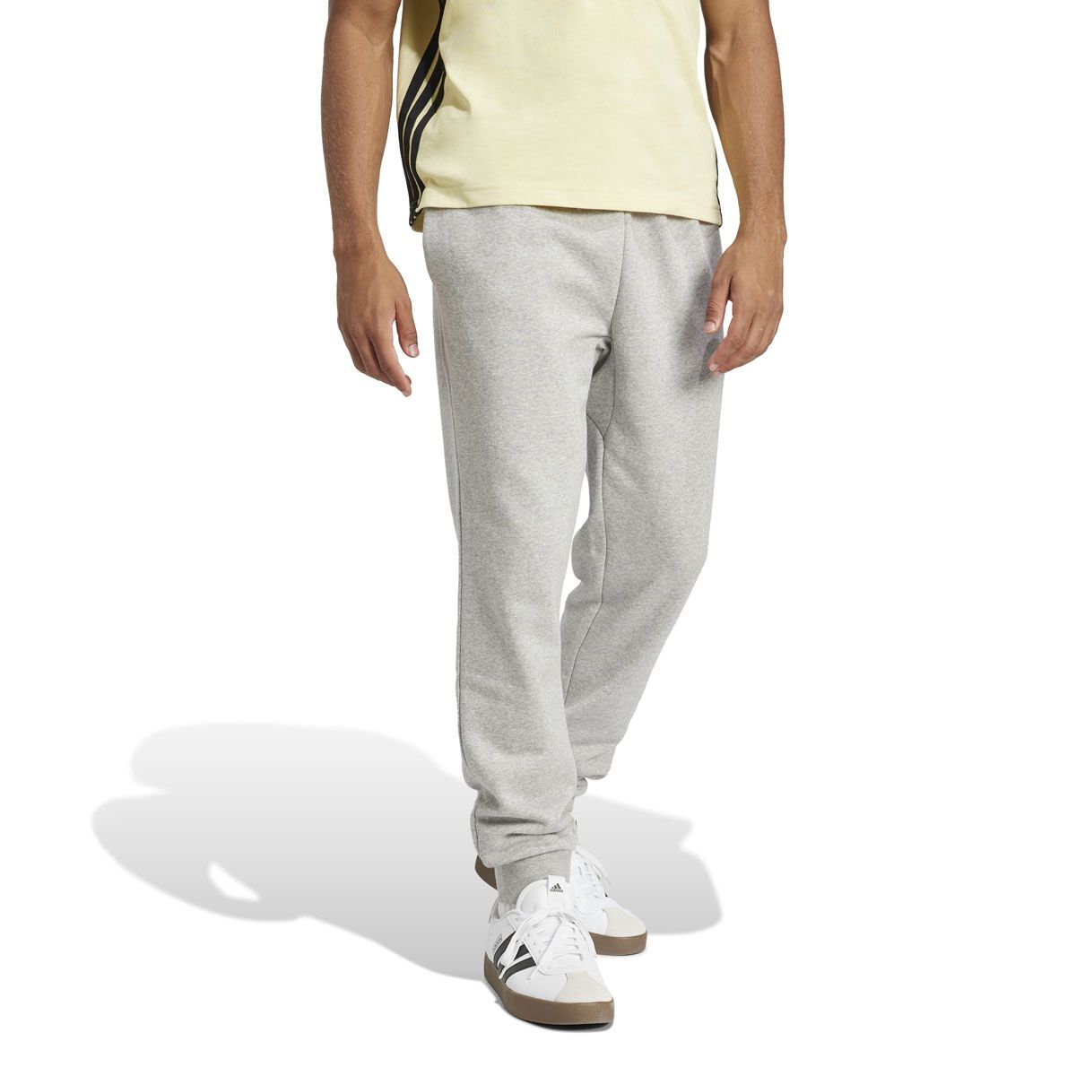 adidas Mens Essentials Feel Cozy Fleece Track Pants